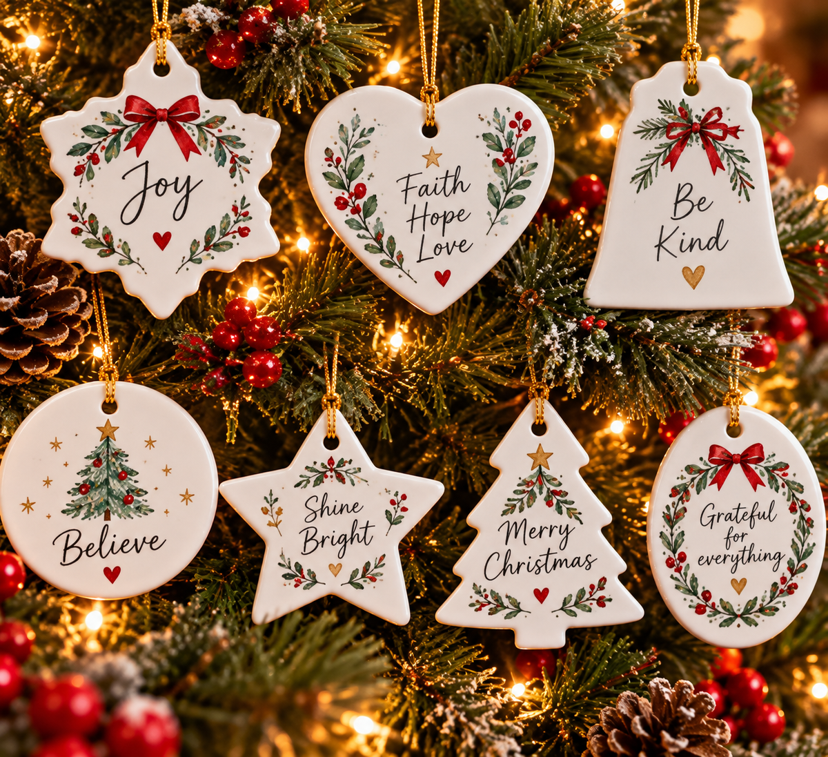 Sublimation Christmas Ornaments