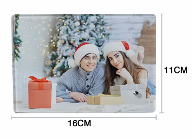 Sublimation Glass Photo Frame High Quality Blank Glass Photo Frame 6.5" X 4.5"