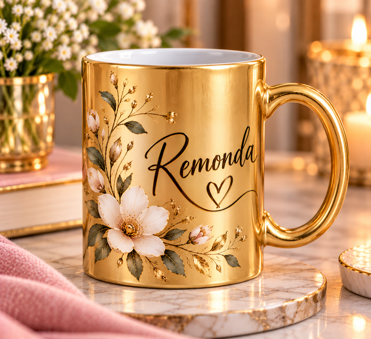 11 oz. Sublimation Ceramic Silver or Gold Mug