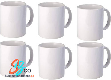 11 oz. Sublimation White Ceramic Mug