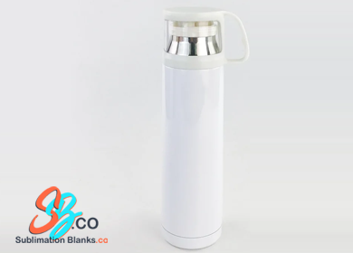 500ml Sublimation Insulated Stainless steel Bottle/Thermos with Cup Lid