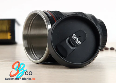 Black Camera Lens Coffee Mug