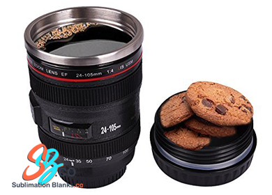 Black Camera Lens Coffee Mug