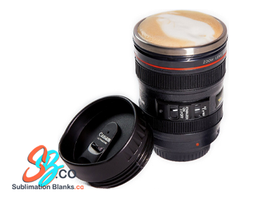 Black Camera Lens Coffee Mug