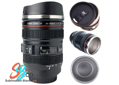 Black Camera Lens Coffee Mug