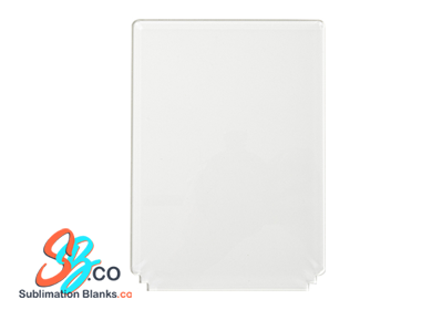 Sublimation Clear *NOT FROSTED* Acrylic Photo Frame with wood Base