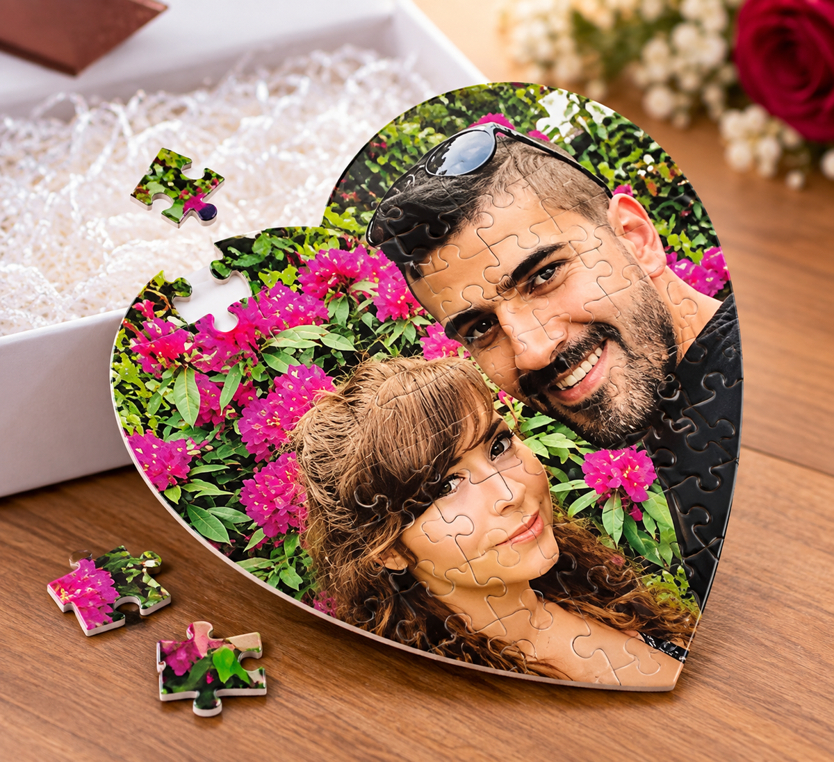 Sublimation Heart Shape Puzzle