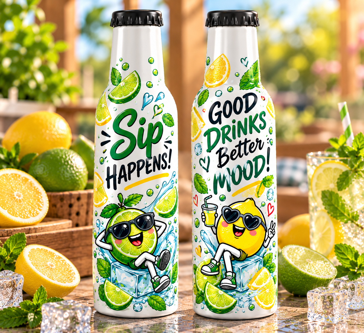 500ml Stainless Steel Sublimation Soda Bottle